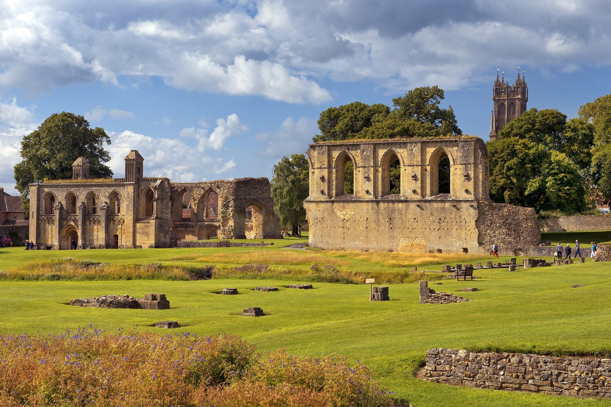 Glastonbury Abbey ruins